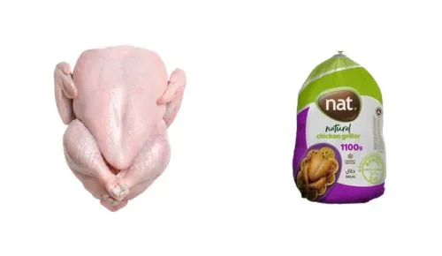 Foodstuff Supplier Whole chicken 1100 Gram supplier in Dubai
