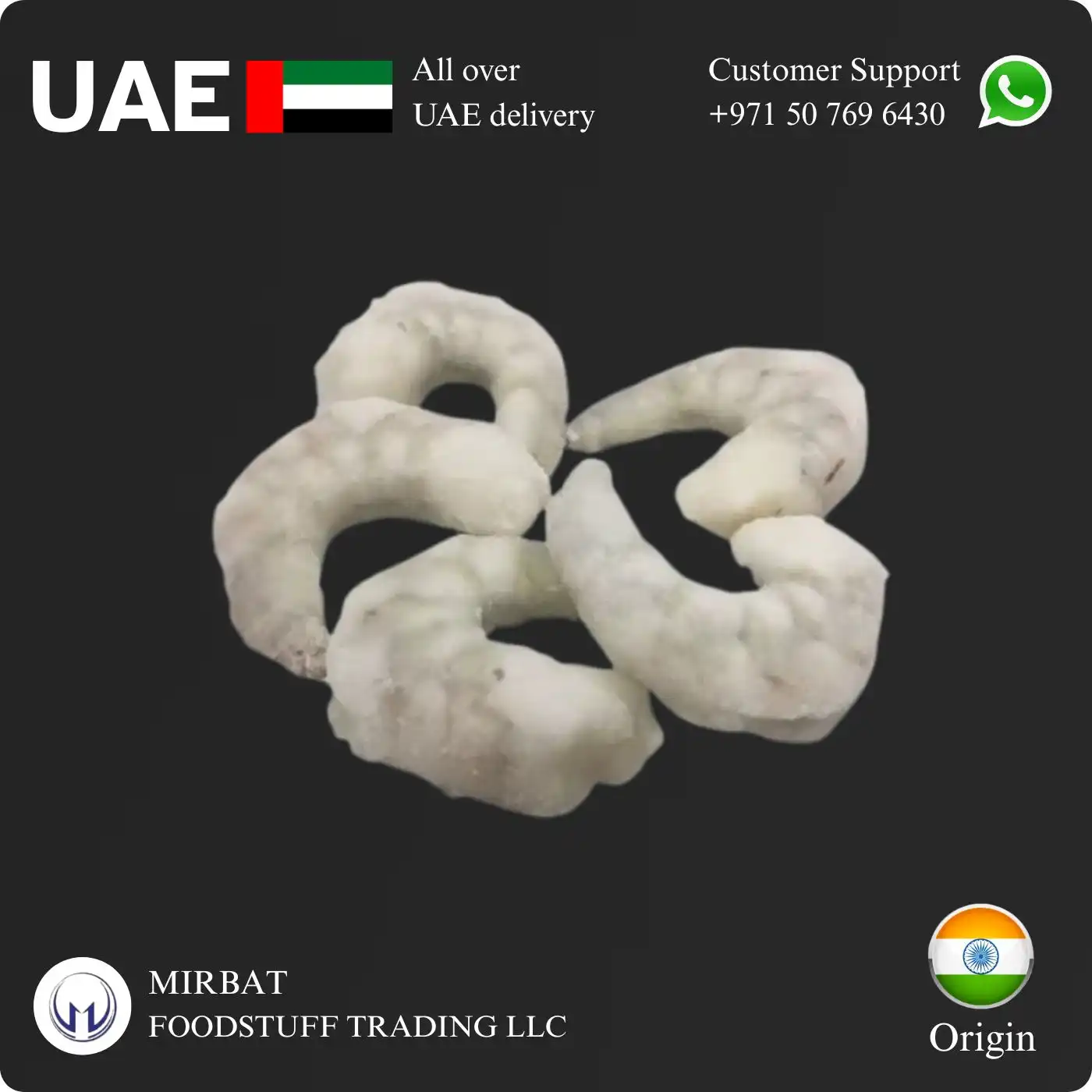 Foodstuff Supplier Shrimps PD 8/12 Grade A price in Abu Dhabi