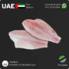 Frozen Nile Purch Fillet 1/2 size Glazed price in UAE