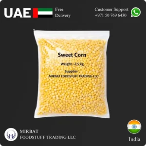Frozen Sweet Corn 2.5 kg supplier in UAE